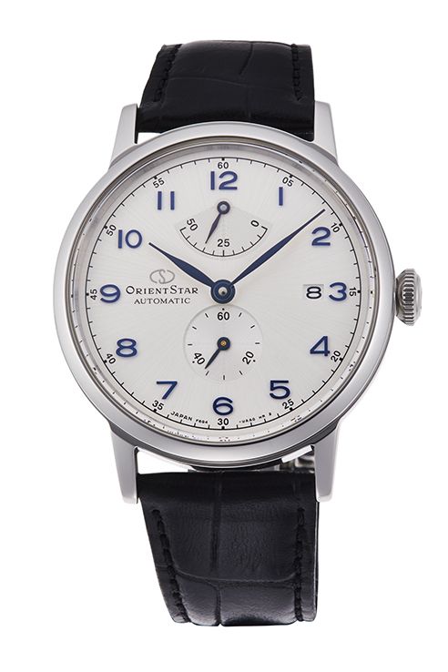 149-RE-AW0004S00B Reloj Orient Star automático de hombre, cristal zafiro, reserva de carga 50h, resistente al agua 50 metros (5atm) correa de piel