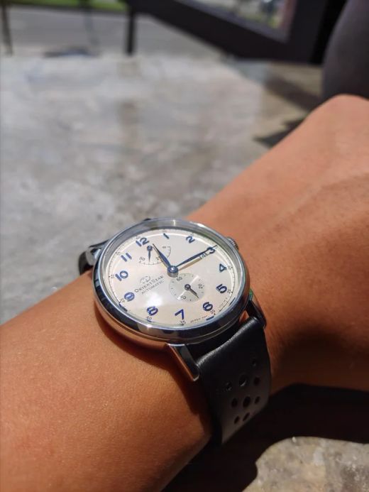 149-RE-AW0004S00B Reloj Orient Star automático de hombre, cristal zafiro, reserva de carga 50h, resistente al agua 50 metros (5atm) correa de piel