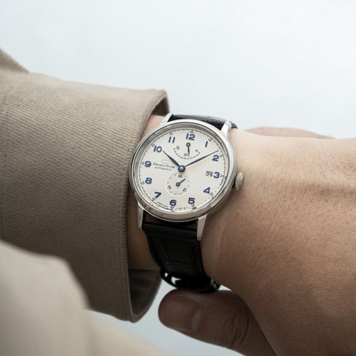 149-RE-AW0004S00B Reloj Orient Star automático de hombre, cristal zafiro, reserva de carga 50h, resistente al agua 50 metros (5atm) correa de piel