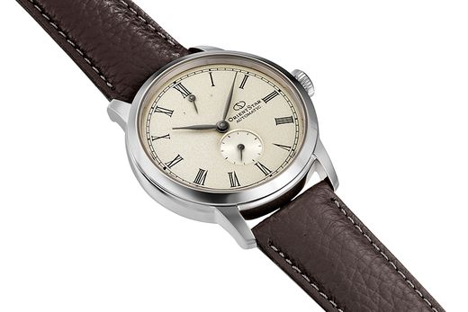 149-RE-BS0002S00B Reloj Orient STAR automático de hombre M45 F7 Small Second – esfera color marfil, cristal zafiro, resistencia al agua 30 metros (3atm)