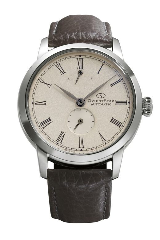 149-RE-BS0002S00B Reloj Orient STAR automático de hombre M45 F7 Small Second – esfera color marfil, cristal zafiro, resistencia al agua 30 metros (3atm)