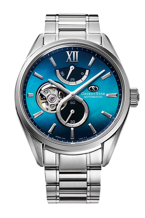 149-RE-BY0004A00B Reloj Orient Star automático de hombre acero inoxidable 316L sumergible a 100 metros