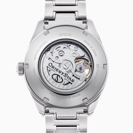149-RE-BY0004A00B Reloj Orient Star automático de hombre acero inoxidable 316L sumergible a 100 metros