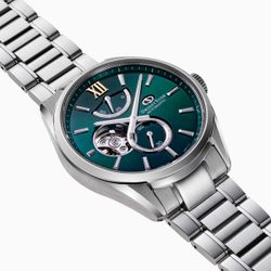 149-RE-BY0005A00B Reloj Orient Star hombre automático esfera verde Reserva de carga 50H Resistencia al agua 100 metros (10atm)