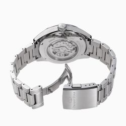 149-RE-BY0005A00B Reloj Orient Star hombre automático esfera verde Reserva de carga 50H Resistencia al agua 100 metros (10atm)