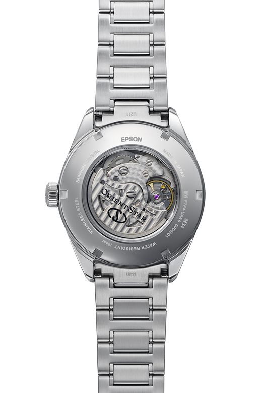 149-RE-BY0011S00B Reloj Orient Star automático de hombre acero 316L cristal zafiro anti-reflejos resistente al agua 100metros (10atm) reserva de carga 50H