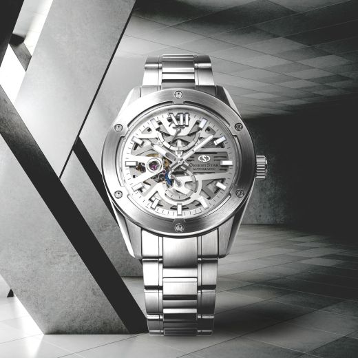 Reloj Orient Star automático de hombre 149-RE-BZ0001S00B Skeleton cristal zafiro anti-reflejante