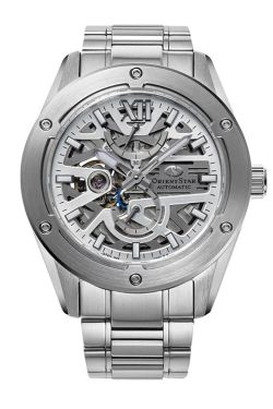 Reloj Orient Star automático de hombre 149-RE-BZ0001S00B Skeleton cristal zafiro anti-reflejante