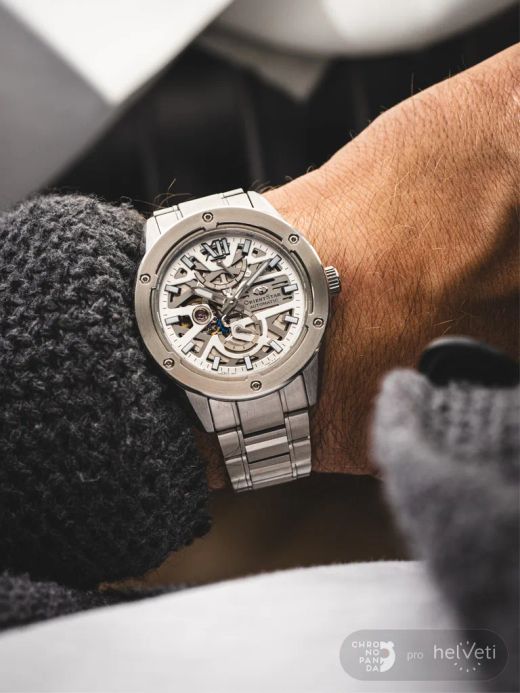 Reloj Orient Star automático de hombre 149-RE-BZ0001S00B Skeleton cristal zafiro anti-reflejante