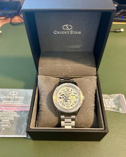 Reloj Orient Star automático de hombre 149-RE-BZ0001S00B Skeleton cristal zafiro anti-reflejante