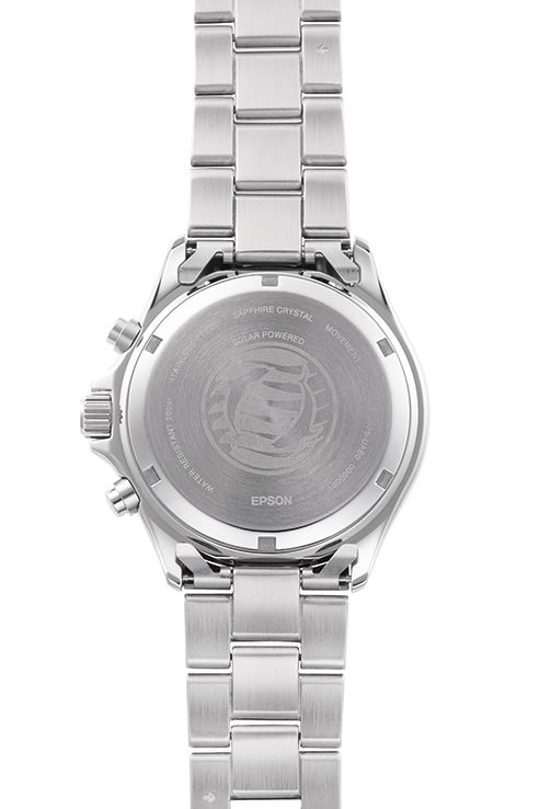 150-RA-TX0201L10B Reloj Orient hombre de carga solar, calendario, cronógrafo esfera muy elegante, sumergible 200 metros (20Atm)