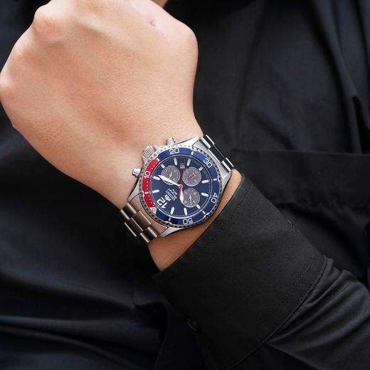 150-RA-TX0201L10B Reloj Orient hombre de carga solar, calendario, cronógrafo esfera muy elegante, sumergible 200 metros (20Atm)