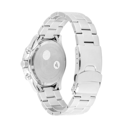150-RA-TX0202B10B Reloj Orient carga Solar de hombre cronógrafo, calendario, bisel negro, para buceo sumergible a 200 metros (20 atm)