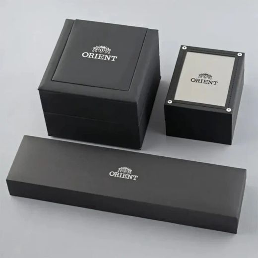 150-RA-TX0207R10B Reloj Orient hombre de carga solar, calendario, cronógrafo esfera muy elegante, sumergible 200 metros (20Atm) Mako Chronograph de carga solar