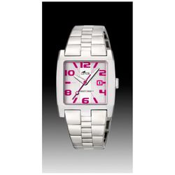 15350/2 Reloj Lotus de mujer caja cuadrada en acero 316L