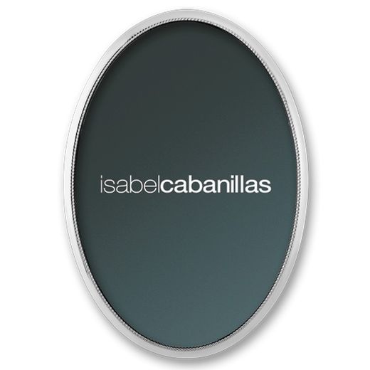 Marco plata de ley ovalado colección perlas elegante Isabel Cabanillas