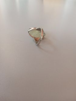 21-42 Anillo elegante de plata, oro y cuarzo para mujer