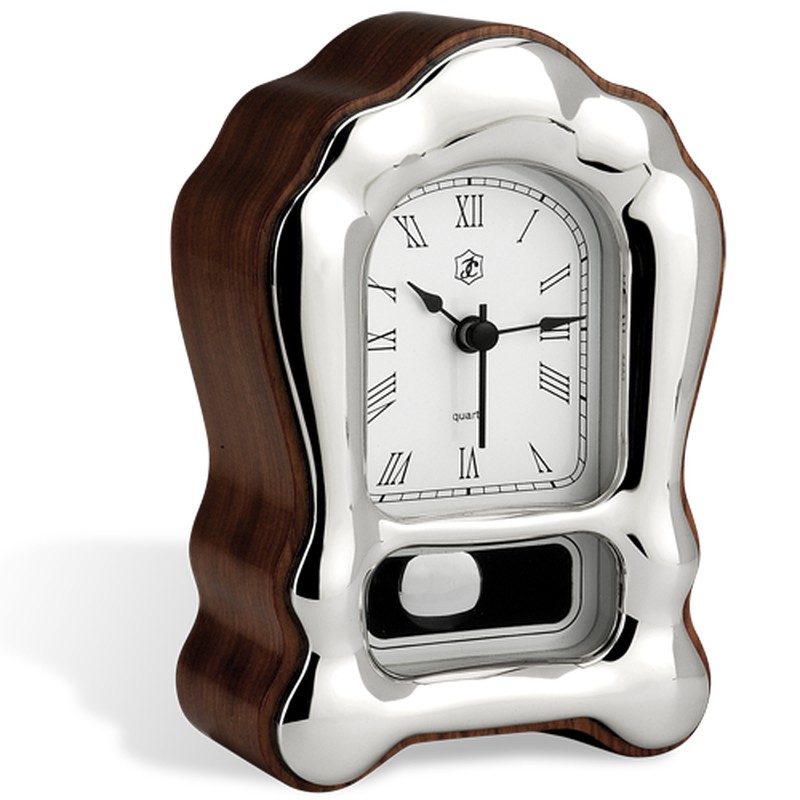 Reloj sobremesa de madera Chick. Relojes sobremesa personalizados
