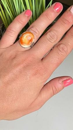 Anillo en plata de ley 925 con Piedra de Sol