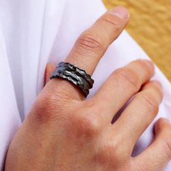 Anillo Corum WR128X Anillo Plata de Palo unisex