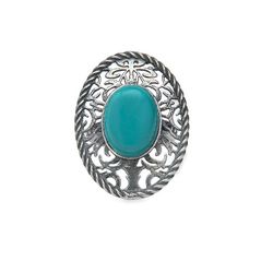 WR123X Anillo Plata de Palo mujer colección Gregoria turquesa y plata de ley moderno y elegante