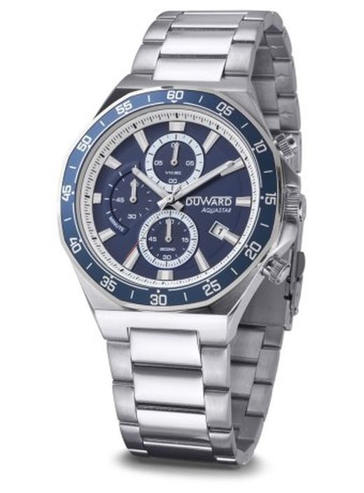 AQUASTAR Imola D95535.05 Reloj DUWARD gris plata para hombre fabricado con la máxima calidad ideal para llevar en cualquier tipo de ocasión