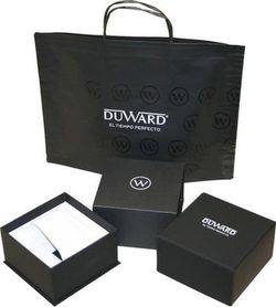 AQUASTAR Imola D95535.09 Reloj DUWARD de hombre acero inoxidable 316L calendario y cronógrafo, cristal zafiro water resistant 10ATM