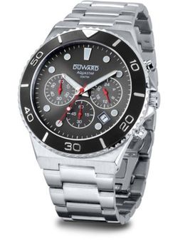 D95533.02 Reloj Duward de hombre colección Aquastar Montecarlo cristal mineral zafiro y cronógrafo