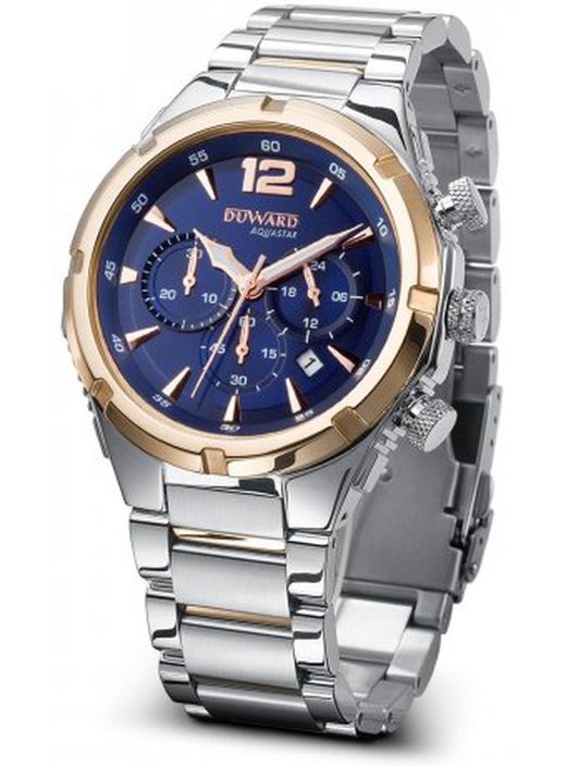 Reloj Duward hombre modelo AQUASTAR Sepang D95515.81 caja acero 316L bicolor