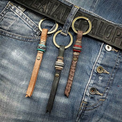 BK001X Llavero  Plata de Palo