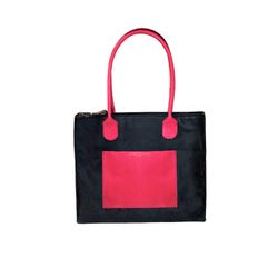 Bolso Fraganti ACS028N Plata de Palo mujer elegante piel negra moderno y funcional