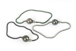 BRU1099tai Pulseras la bruixeta perla tahiti