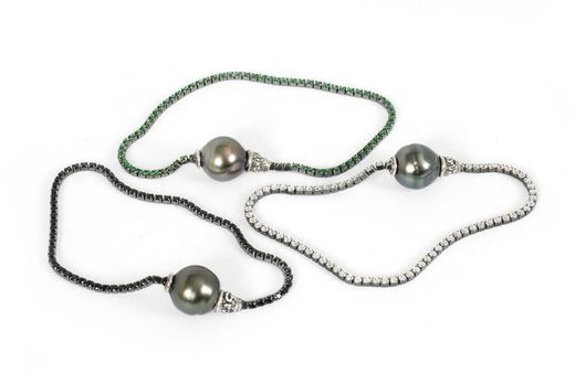 BRU1099tai Pulseras la bruixeta perla tahiti