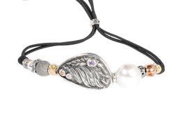 BRU1711pg Pulsera la bruixeta de plata enérgica y eficiente