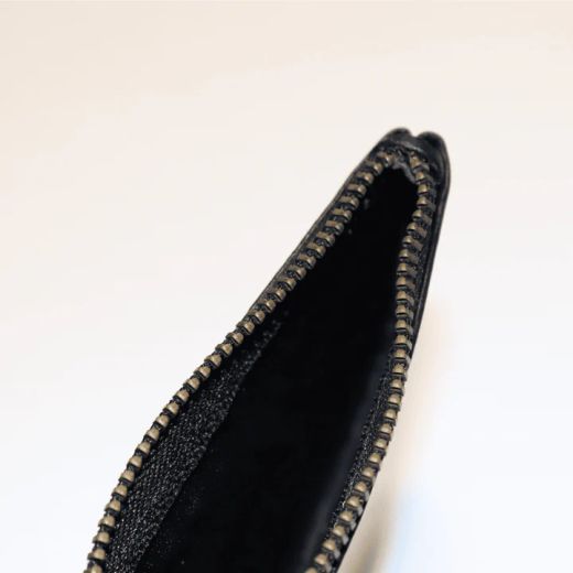 Cartera PLATADEPALO Volum unisex ACW02N piel negra