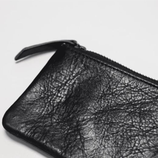 Cartera PLATADEPALO Volum unisex ACW02N piel negra