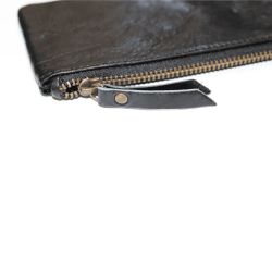 Cartera PLATADEPALO Volum unisex ACW02N piel negra