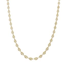CO-316- Cadena Calabrote oro 18K de 50 cm super fina y elegante