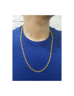 CO-316- Cadena Calabrote oro 18K de 50 cm super fina y elegante