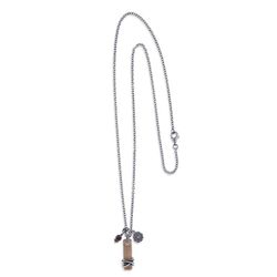 MN005B Colgante Plata de Palo hombre de bronce y plata de ley