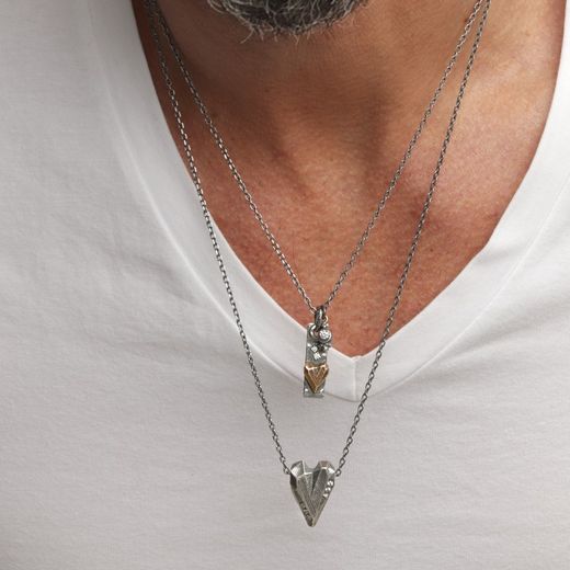 BN006B Colgante PLATA DE PALO modelo Porter unisex