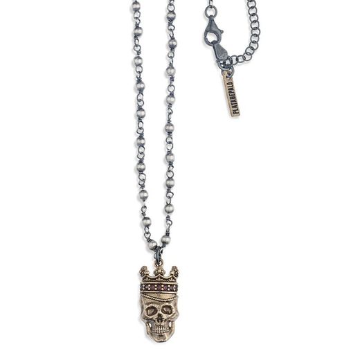 Colgante Plata de Palo SKULL SN010X