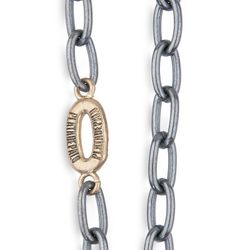 SN026X Collar Plata de Palo unisex chapado en plata de ley con piezas de bronce y calavera de resina estilo propio y moderno con un toque de rebeldía