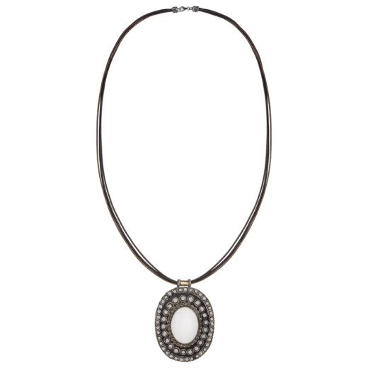 Collar PLATA DE PALO de mujer modelo Aurelia pieza con elegancia natural