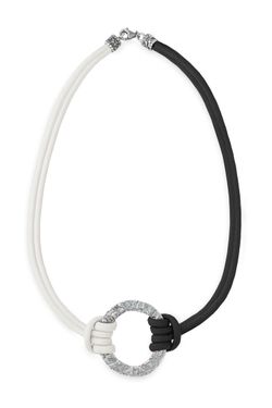 WN316BM Collar Plata de Palo Mujer Cala Bassa