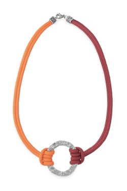 WN316BM Collar Plata de Palo Mujer Cala Bassa