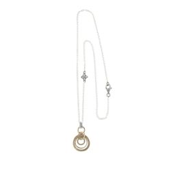 WN304X Collar Plata de Palo Mujer Palawan Aros de Bronce, Plata 925 y Circonitas Blancas Estilo sofisticado, luminoso y lleno de movimiento