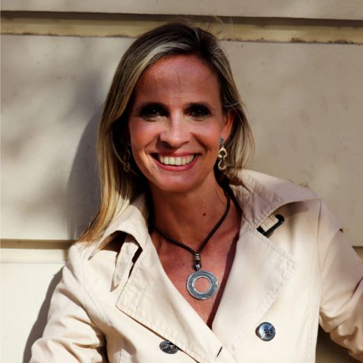 WN258X Collar PLATA DE PALO mujer colección Tetsu de cuero con colgante círculo en plata 925