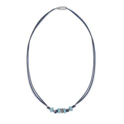 Collar PLATA DE PALO mujer de Nylon colección Ambar atractivo y elegante