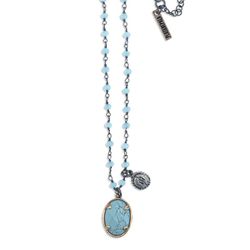 Collar PLATA DE PALO Rosario WN113X